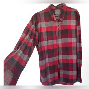 Bonobos slim fit flannel long sleeve shirt